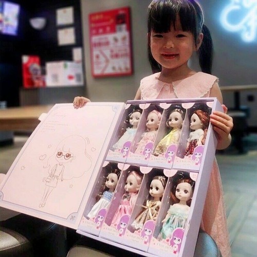 8pcs set 16cm ball jointed - jointed, bjd