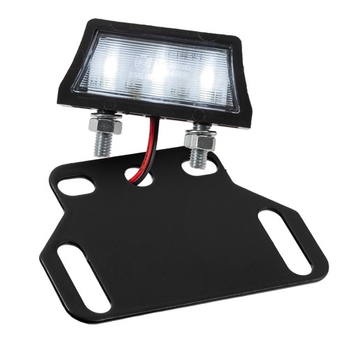 Led license plate light axis - license,