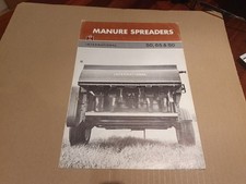 International Harvester 50 65 & 80 manure spreaders tractor sales brochure