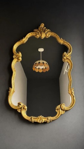 Vintage ornate gold statement