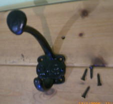 Original Vintage School Cast Iron Coat Hooks With Number 249