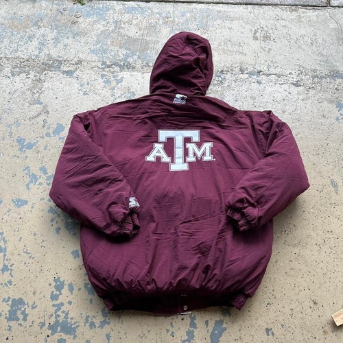 90s texas starter - a&m, jacket