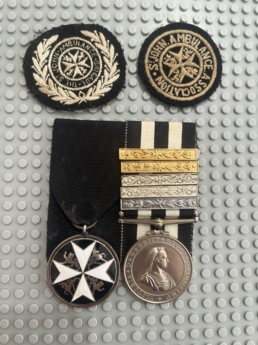 John ambulance medal - john,