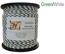 Electric Fence rope 6mm x 400m