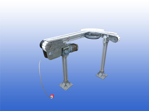 Curved conveyor used - curved,