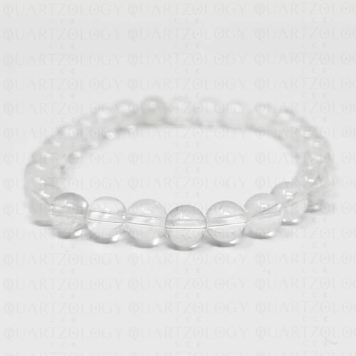 Quartz bead lava bracelet - bead,