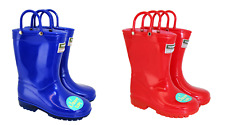 Kids Wellingtons Light Up LED