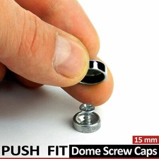 2 Parts Screw Covers 15mm Non