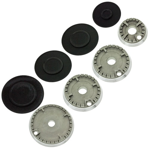 Gas hob burner flame cap - hob,