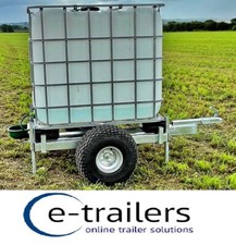 Galvanised IBC Water Bowser