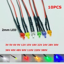 2mm High Flat Head LED