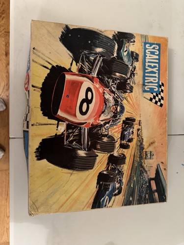 Scalextric set retro vintage - scalextric,