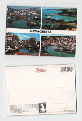 Vintage postcard mevagissey - postcard,