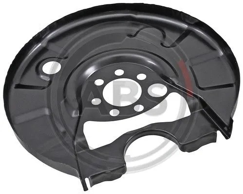 Rear left splash - rear,