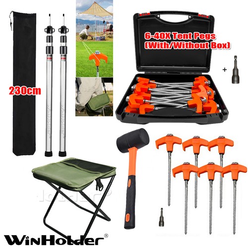 40x tent pegs hard ground - tent,