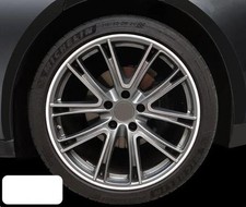 WHITE Alloy Wheel Protectors