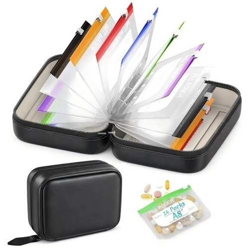 Waterproof pill pouch set - pouch,