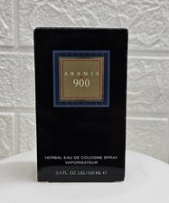 Aramis 900 Herbal Eau de Cologne Spray 100ml For Mens Rare Hard to Find 