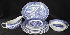 Vintage Swinnertons Old Willow  Ironstone dinner wares - sold individually