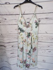 LADIES BOOHOO IVORY MIX FLORAL