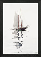 Fading Ship Framed Wall Art