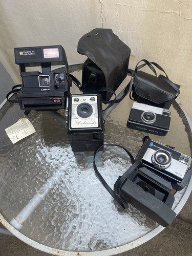 Various old cameras - various, cameras,