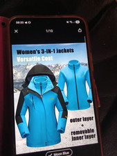WOMANS WATERPROOF JACKET 3 1