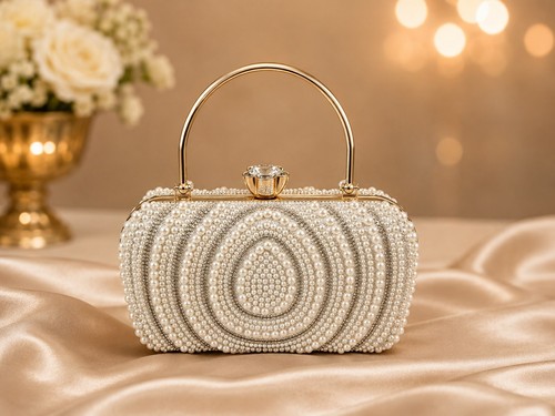 Pearl clutch bag for - for, women
