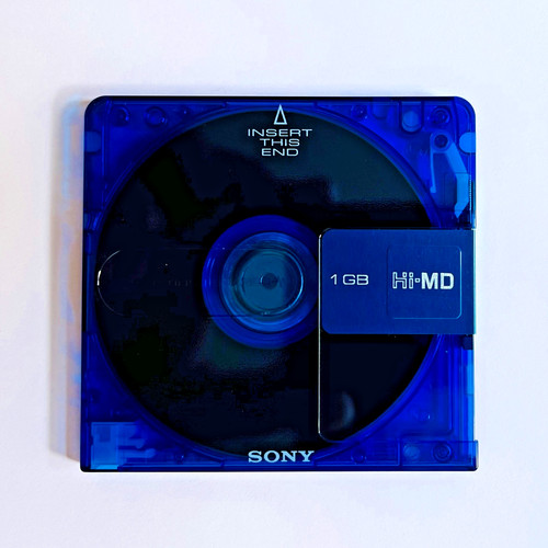Sony 1gb blank minidisc - blank,