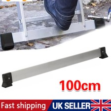 100cm Length - Durable Ladder Stabiliser Bar With 2 Rubber Feet 150kg.
