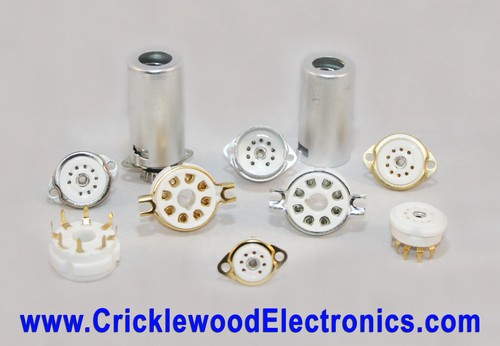 Valve vacuum tube base socket - valve,