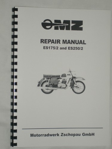 250 workshop manual - mz,