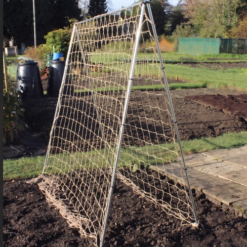Natural jute garden trellis - natural,