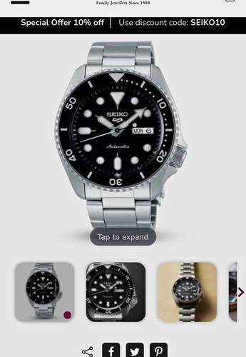 Seiko sports srpd55k1 - seiko,