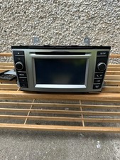 TESTED USED GENUINE 2014 TOYOTA AVENSIS RADIO HEAD UNIT  86140-05180