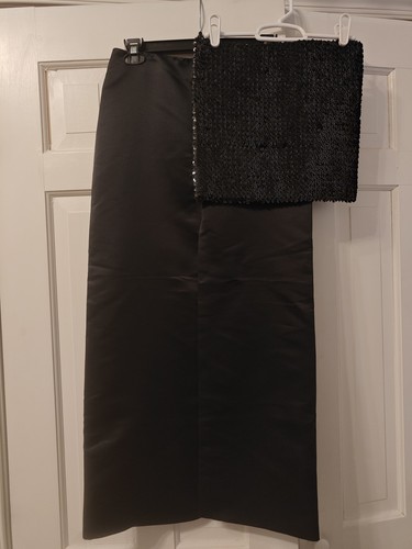 Vtg y2k sisley black - sisley, maxi