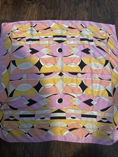 Vtg Emilio Pucci(?) Silk Scarf