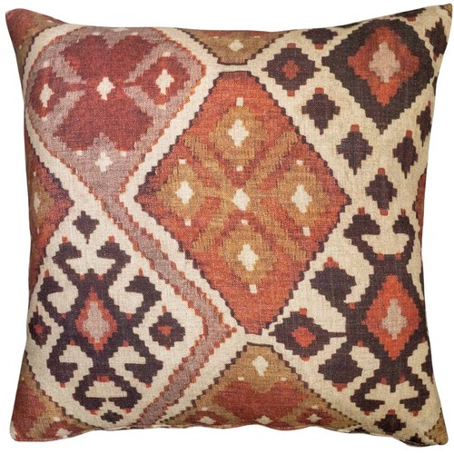Linen printed kilim - linen,