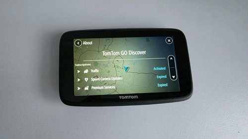 Tomtom discover sat nav - tomtom,