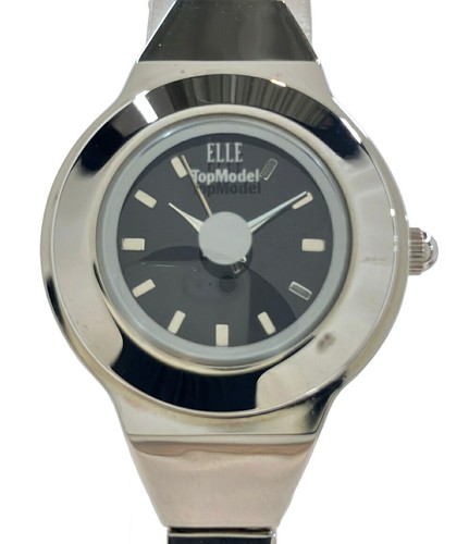 Elle quartz watch black - elle,