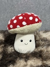 Plush Mushroom Red & White