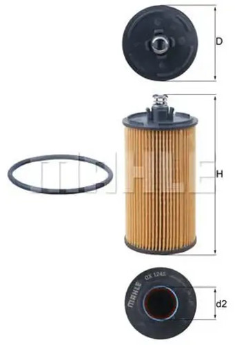 Oil filter insert - filter,