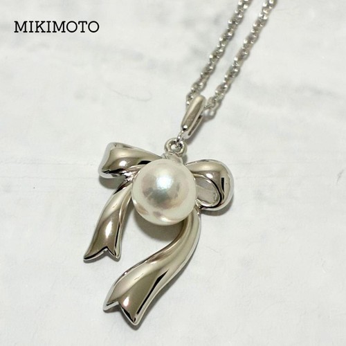 Mikimoto akoya pearl necklace - mikimoto,