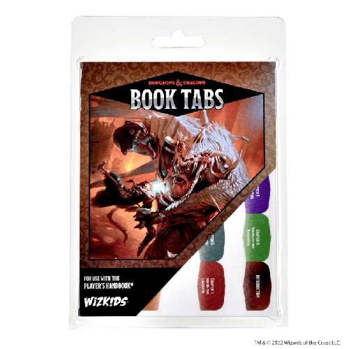 Book tabs player s - d&d, tabs: