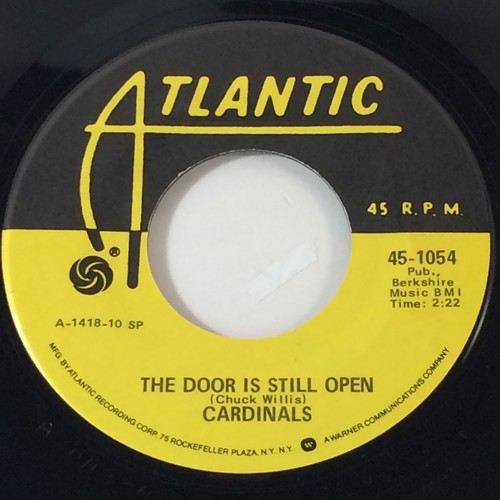 Cardinals the door is still - is,