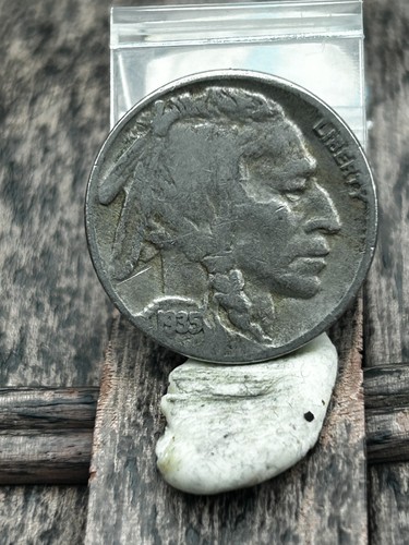 1935 buffalo nickel - 1935, cents