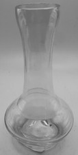 Glass Bud Vase 4" Tall Clear