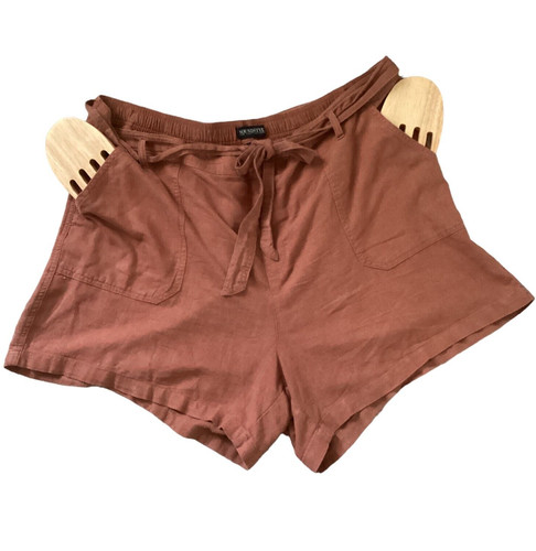 Soundstyle linen rayon shorts - soundstyle,