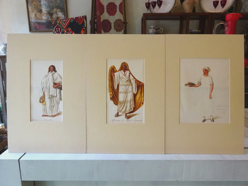Historical costumes drawrings - historical,