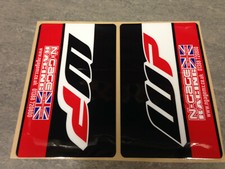 WP OFFICIAL NGAGE RACING FORK STICKERS SX/TC/MC 50 & 65 CC 09-2024 ONWARDS